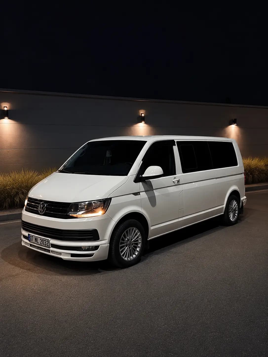 VW VIP Caravelle Exterior Front & Side View